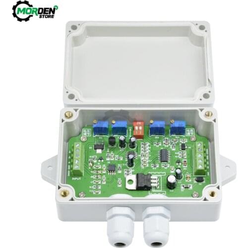 Weighing Transmitters Amplifier Weight Sensor Voltage Current Converter DC 0-5V/0-10V 4-20MA Load Cell Amplifier Gain Adjustable