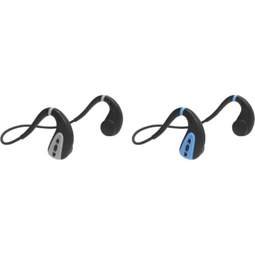 Bone Conduction Headset Waterproof Open Ear 8GB Wireless Bluetooth Headset for Running Diving Drifting Swimming