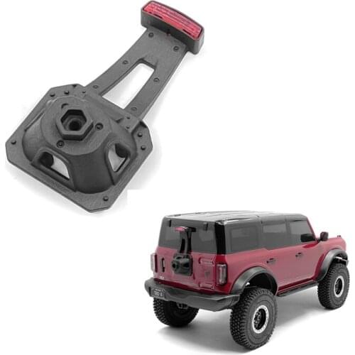 1/10 Crawler Car TRX-4 NEW BRONCO Brake Light + Spare Tire Bracket For Radio Control Toys 4X4 Off Road Rc Cars Diy Parts