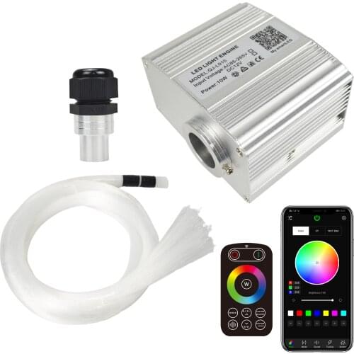 10W 12V Car Ceiling Twinkle Effect 10w Touch Control Car Roof Star Sky Light Source LED Engine