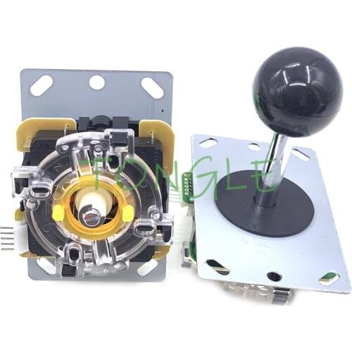2 PCS Copy Sanwa 5Pin 8Way Joystick With Circuit Board For Arcade Game Console High Quality Multi Color Red Blue Yellow Green