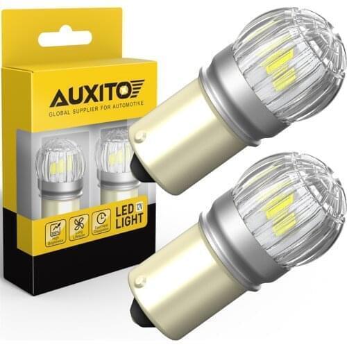 2Pcs P21W 1156 BA15S LED Bulbs Car Lights Turn Signal Reverse Brake Lights 7506 12V Automobiles Lamp DRL for Skoda Lada Audi VW