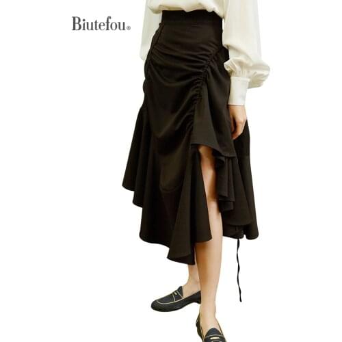 Biutefou Womens Autumn Skirts