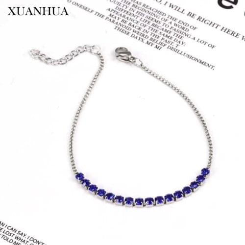 XUANHUA Friendship Bracelets Stainless Steel Jewelry Fashion Bracelets Woman 2019 Jewellery Accessories Free Shipping