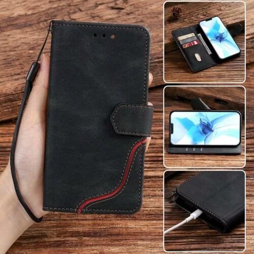 Flip Leather Case For Samsung S21 S20 FE ultra S10 S9 S8 plus A12 A32 A22 A52 A72 A02s 5G A21s A31 A51 A71 A50 A20 A6 A7 A8 2018