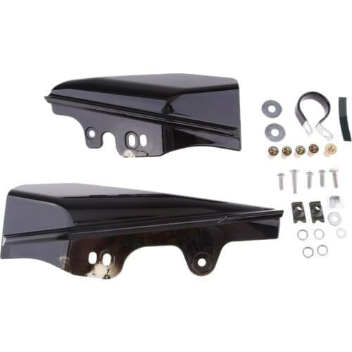 Black Mid-Frame Air Deflectors For Harley CVO Electra Street Glide 2009-2016