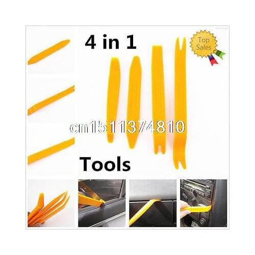 Auto Door Trim Panel Clip Lights Radio Audio Removal Pry Open Tool Kit For Volvo
