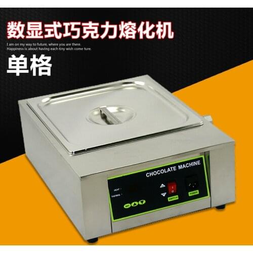 Electric Chocolate Melting Machine110V 220V Single Pot Water Insulation Heating Chocolate Melting Pot Warmer Melter Chocolate