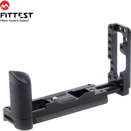 FITTEST X100V Hand Grip Quick Release L Plate Bracket For Fuji X100V Fujifilm X-100V Adjustable LB-X100V