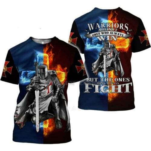 Viking 3D T-shirt Mens Print Short Sleeve T-shirt Harajuku Fun 2021 Summer New Trend