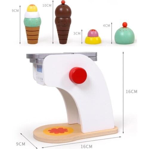 Kitchen Utensil Toys Safe Interactive Wood Play Cooking Toys Set for Family