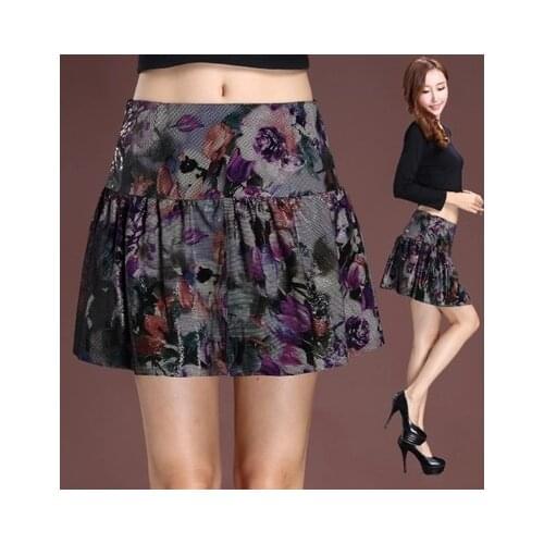 Top brand Wrap Hip Sheepskin Skirt Rivets Slim Leather Skirt high quality