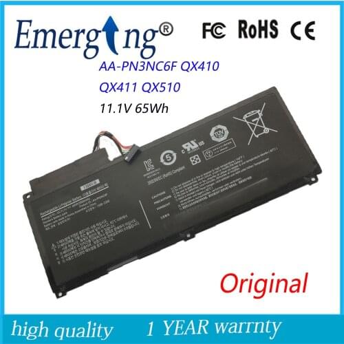 New Original Laptop Battery for Samsung QX410 QX411 QX510 NP-SF310 NP-SF410 AA-PN3NC6F QX410-J01 PN3NC6F