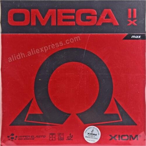 Original XIOM OMEGAⅡ X OMEGA 2X table tennis rubber 79-048 astringent suit for middle table professional player