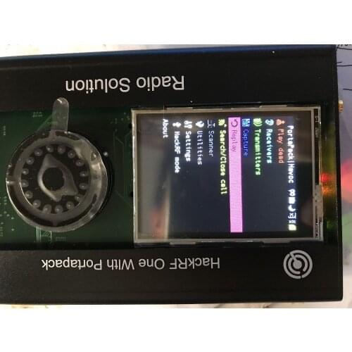 2019 Latest Version PORTAPACK + HACKRF ONE 1MHz to 6GHz SDR Software Defined Radio + Metal Case + 0.5ppm TXCO