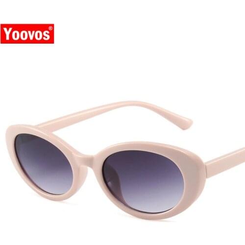 Yoovos Oval Sunglasses Women Retro Women Sun Glasses Luxury Eyewear Brand Designer Sunglasses For Women Small Frame Gafas De Sol