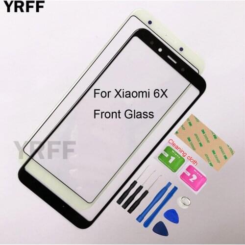 6X Mobile Touch Screen Outer Glass For Xiaomi 6X 4S Front Glass Panel Replacement