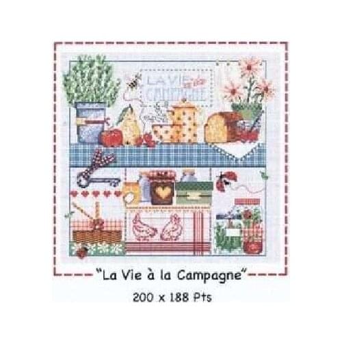 WY Top Quality Lovely Counted Cross Stitch Kit counted embroidery cross stitch Madame la Fee 2