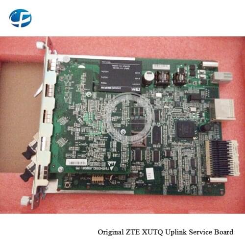 100% Brand New XUTQ 10G Uplink Board For C300 OLT 2pcs 10G SFP Modules