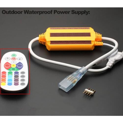 220V RGB Bluetooth Controller LED Strip Control for IR RF Remote Control for RGB 5050 LED Strip Control