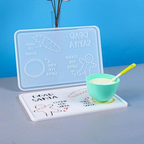 Large Rectangle Dinner Plate Resin Molds Jewelry Tool Resin Moulds Jewelry Accessories Storage Box