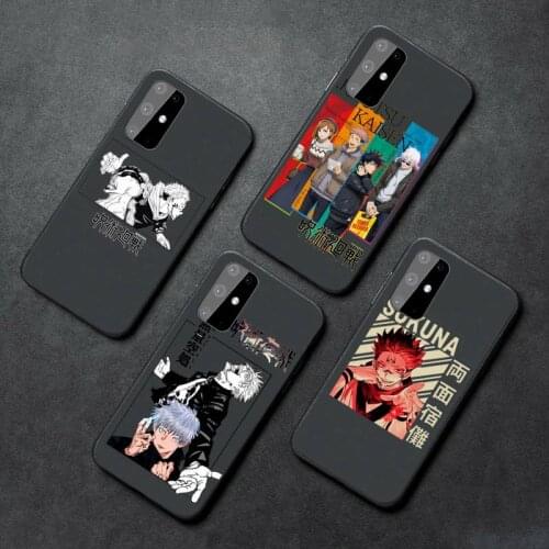 Jujutsu Kaisen Japan Anime Phone Case For Samsung A32 A51 A52 A71 A50 A12 A21S S10 S20 S21 Plus Fe Ultra
