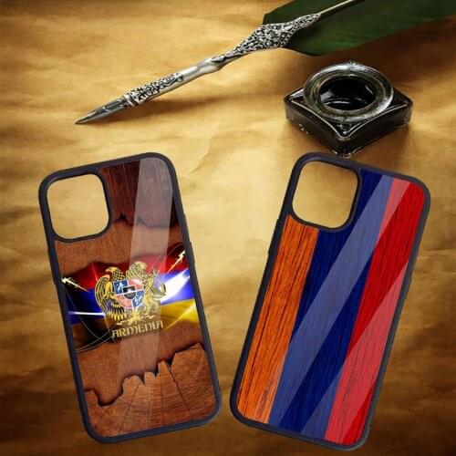 Armenia Armenians Flag Phone Case for iPhone 11 12 pro XS MAX 8 7 6 6S Plus X 5S SE 2020 XR Hard PC