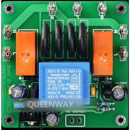 F-018 High Power Soft Start Board 115V/230V Input Specialty for the Dartzeel NHB108 Power Amplifier Popular Edition Case