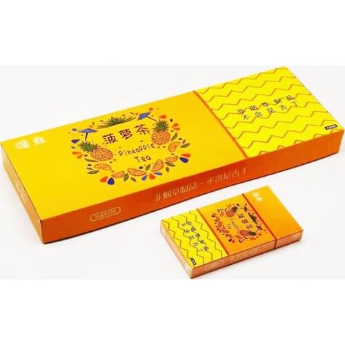 New taste Fruit tea smoke Hot selling tea smoke mixed flavor men and women health cigarettes do not contain nicotine and tobacco