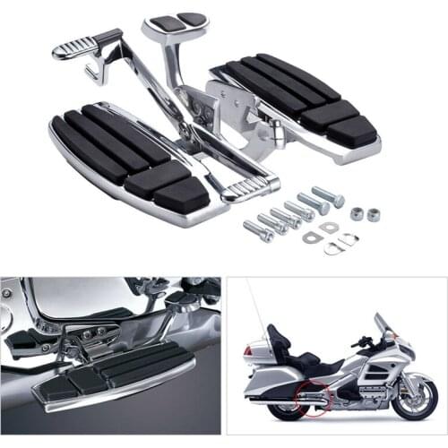 Motorcycle Driver Foot Board Floorboard Brake Lever Pedal For Honda Goldwing 1800 2001-2017 F6B 2013-2017 Valkyrie 2014-2015