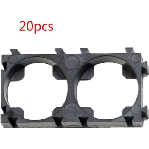 10/20PCS Battery Holder Bracket Safety Anti Vibration Plastic Cell Brackets for 18650/21700/32650 Batteries Pack