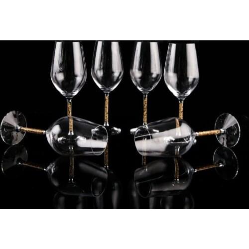 Luxury Crystal Red Wine Glass Goblet Upside down Cup Holder Household Decanter Gift Wine Set hennessy liquor whiskey glass lot