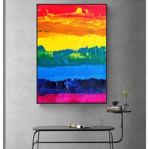 Modern Abstract Ink Wall Art Canvas Paintings Oil Painting Printed Pictures Wall Prints and Posters for Living Room Home Decor