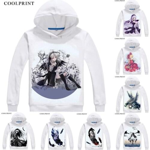 Rozen Maiden Hoodies Men Hip Hop Anime Hoodie Suigintou Suiseiseki Shinku Cosplay Motivs Anime Sweatshirts Women
