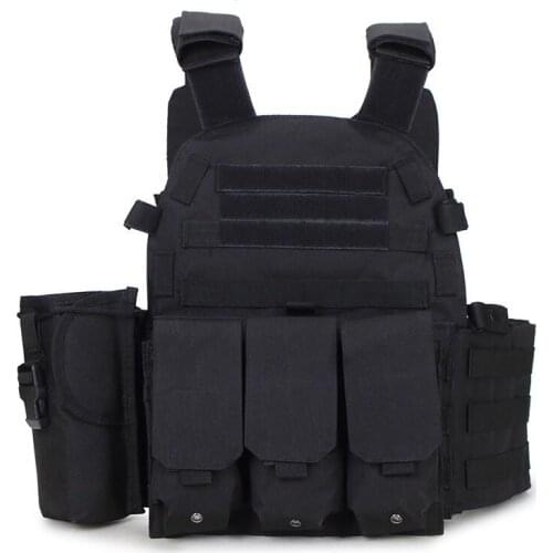WOLF ENEMY Militaria mar Vest With Tactical Triple AR15 M4 5.56mm Magazine Army Training Combat Uniform CS Outdoor