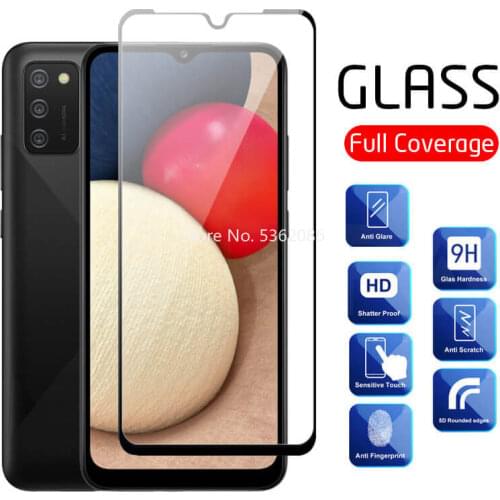 2Pcs/Lot Front Glass Galaxy A12 Screen Protector for Samsung Galaxy A02S A 12 02 s Protective Glass On Samsan A12 a 02s samsun12
