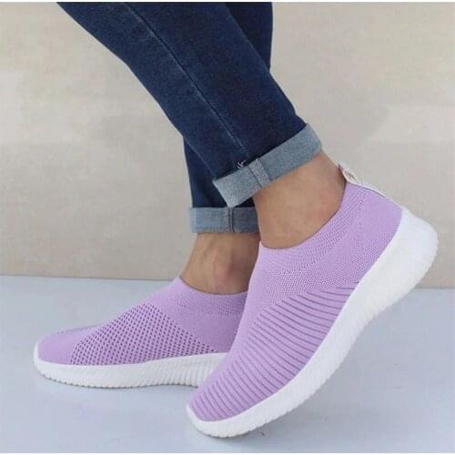 2019 explosions flying woven socks shoes stretch cloth large size womens shoes Europe and the United States explosion models sh