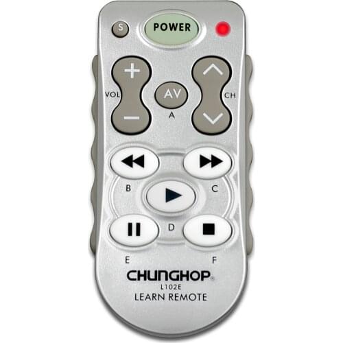 10pcs Chunghop L102 L-102 Learning Remote Control Universal Use for TV/SAT/DVD/CBL/CD/DVB-T for SAMSUNG LG SONY PHILIPS copy