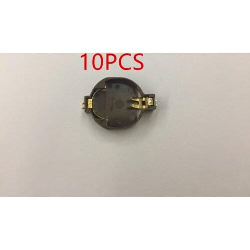 10pcs/lot CR2032 BS-10 CR2025 SMD button battery holder