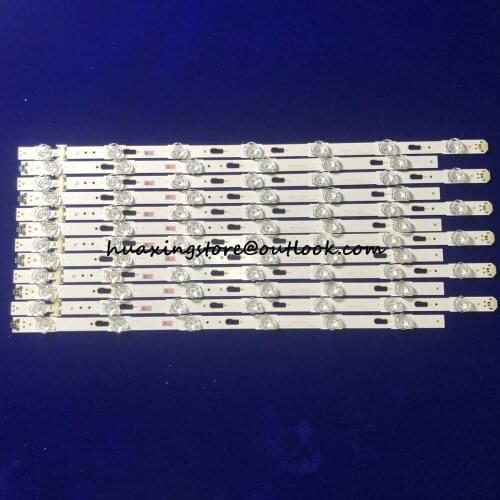 1set=12pcs LED strip S_KU6K_50_FL30_L7 S_KU6K_50_FL30_R6 for UA50KU7001 UA50MU6153 UA50MU7000 UA50KU6300 UA50KU6310 CY-GK050HGN