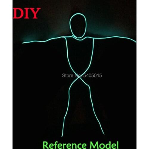 Free Shipping Rave Party Clothes Costume Props Holiday DIY Decoration 10 Color Select By The Style Of Matchstick Boy By DC-3V