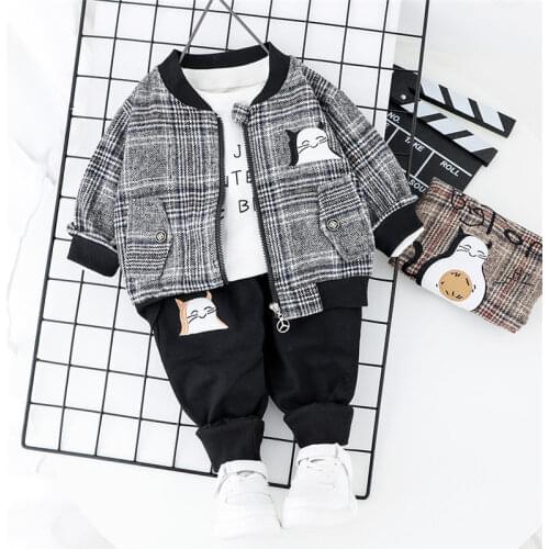 Children Fashion Wear Suit Spring Kids Boy Girl Letter Hoodies jeans 2Pcs/Sets Baby Toddler Clothing Infant Sportswear 0-5 Years