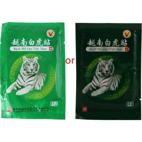H7JC 8pcs Spondylosis Tiger Balm Plaster Pain Relief Rheumatoid Arthritis Lumbar