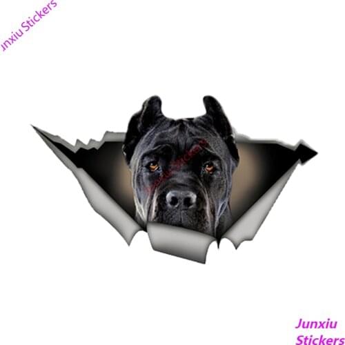 Creative Car Stickers Black Cane Corso Pet Dog Vinyl Cover Scratches Waterproof Accessories for JDM SUV RV VAN