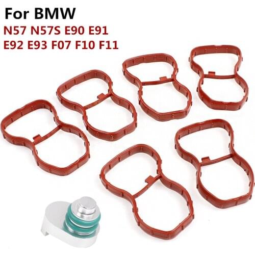 Swirl Flap Plug Delete Kits with Gaskets for BMW N57 N57S E90 E91 E92 E93 F07 F10 F11 Car Accessories