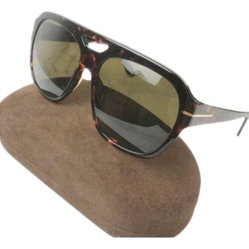 NEWEST EURO-AM Big Pilot Polarized Sunglasses UV400 61-15-140 Quality Unisex Gradient Plank FullRim Eyeglasses Women Men Goggles