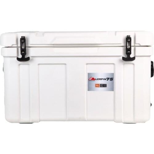 High Quality 75L Heavy Duty Handle Roto Hard Picnic Cooler Box
