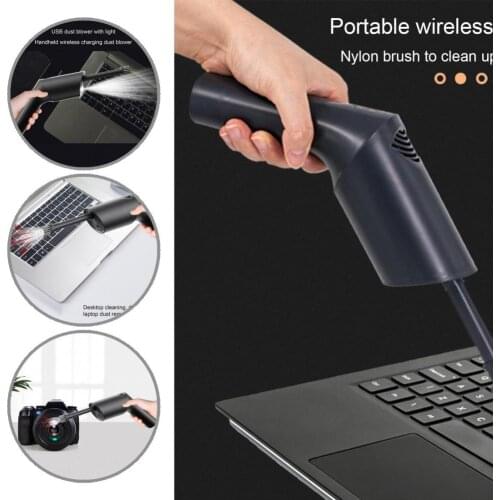 Lightweight Convenient Large Battery Capacity Dust Collector Portable Dust Blower Large Battery Capacity for Computer