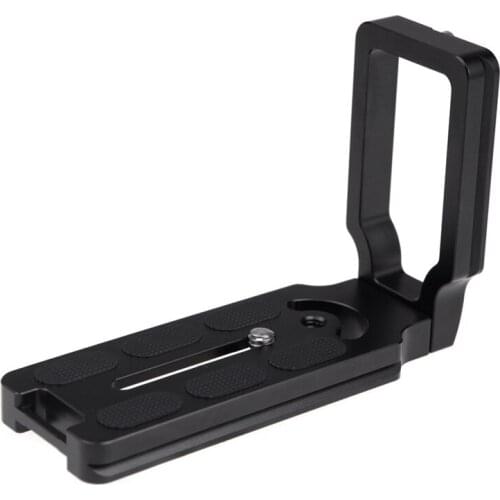 Top Universal MPU100 Quick Release L Plate Bracket for Camera Benro Arca (black)
