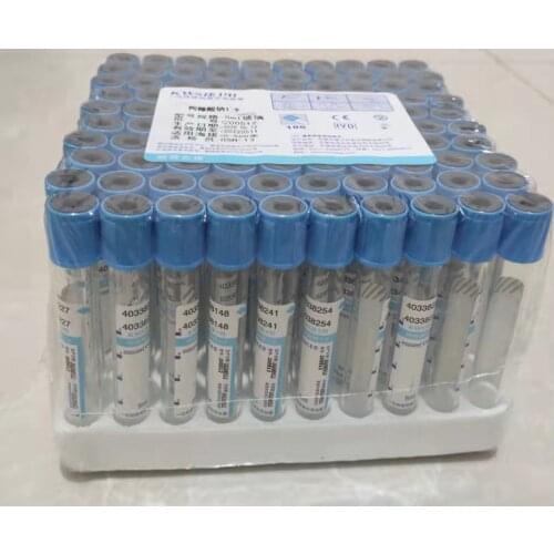 100pcs PT tube disposable Sodium citrate 1:9 5ml